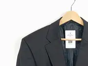 Vorschaubild 3 von Sakko Herren Klassisch Business Wolle Schwarz Gr. 50 L