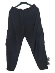 Vorschaubild 6 von Herren Cargo Hose Schwarz Jogger Streetwear Größe M W32