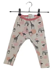Vorschaubild 1 von Kinder Leggings Tiermotiv Giraffe Elefant Gr. 92 Beige Rosa