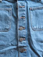 Vorschaubild 3 von Jeansrock Damen Gr. 36 S Blau Casual Baumwolle Minirock