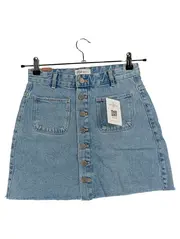 Vorschaubild 1 von Jeansrock Damen Gr. 36 S Blau Casual Baumwolle Minirock