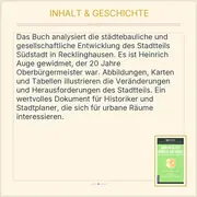 Vorschaubild 3 von Recklinghausen Südstadt Städtebau Norbert Schüpp Politik Hardcover Deutsch