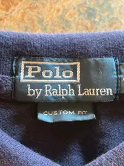 Vorschaubild 3 von Poloshirt Herren Gr. L Blau Gelb Big Pony Custom Fit