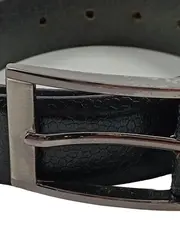 Vorschaubild 2 von Leder Gürtel Herren Business Klassisch Schwarz Gr. 105