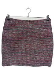 Vorschaubild 1 von Damen Minirock Tweed Optik Gr. 38 Mehrfarbig Rot Blau
