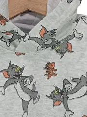 Vorschaubild 2 von Tom & Jerry Kapuzenpullover Kinder Hoodie Gr. 98 Grau Casual