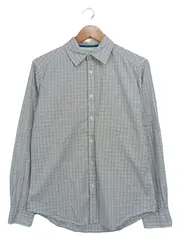 Vorschaubild 1 von Herren Business Hemd kariert Baumwolle Langarm Mehrfarbig Gr. 46/S