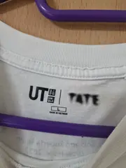 Vorschaubild 2 von UT x Tate T-Shirt Draw Hope Print Herren Gr. L Weiß