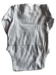 Vorschaubild 2 von Baby Body Mädchen Bär weiß Gr. 74 Langarm Baumwolle