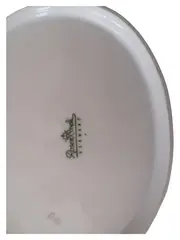 Vorschaubild 3 von Platzteller Weiß Klassisch Porzellan Oval 27cm