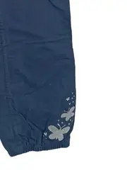Vorschaubild 5 von Mädchen Jogginghose Gr. 134 Blau Schmetterlinge Glitzer