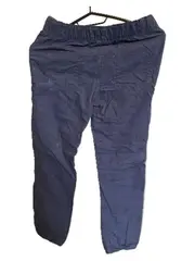 Vorschaubild 2 von Mädchen Jogginghose Gr. 134 Blau Schmetterlinge Glitzer