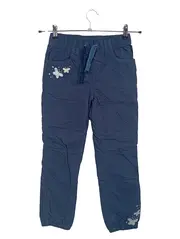 Vorschaubild 3 von Mädchen Jogginghose Gr. 134 Blau Schmetterlinge Glitzer