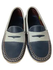 Vorschaubild 2 von TODS Slipper Kinder Gr. 31 Blau Klassisch Loafer Lederschuhe