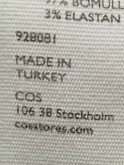 Vorschaubild 5 von Damen Blusenkleid Gr. 34/XS Mehrfarbig Wickeloptik Baumwolle Midikleid