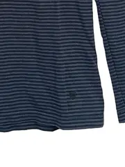 Vorschaubild 4 von Damen Langarmshirt gestreift Blau Einheitsgröße
