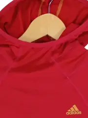 Vorschaubild 3 von Damen Trainingsjacke Gr. 38 M Rot Sportlich Kapuze Polyester