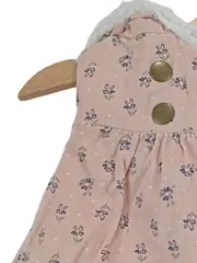 Vorschaubild 5 von Baby Mädchen Fellweste Kapuze Rosa Gr. 62