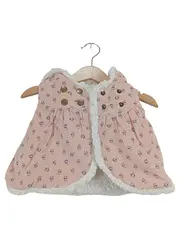 Vorschaubild 2 von Baby Mädchen Fellweste Kapuze Rosa Gr. 62