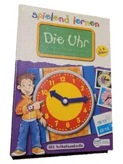 Vorschaubild 1 von Spielend lernen Die Uhr Lernspiel Kinder 5-9 Jahre Mit Selbstkontrolle