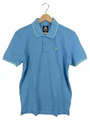 Vorschaubild 1 von Poloshirt Herren Gr. S Blau Performance Essentials Climalite