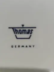 Vorschaubild 2 von Thomas Germany Servierplatte Oval Goldrand Blau 28x20 cm Porzellan