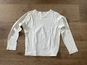 Vorschaubild 2 von Langarmshirt Jungen Gr. 140 Weiß Logo-Print Baumwolle