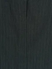 Vorschaubild 2 von Damen Bleistiftrock Gr. 36 S Grau Gestreift Business Büro