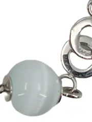 Vorschaubild 5 von Damen Armband Elegant Blau mit Katzenaugenperlen
