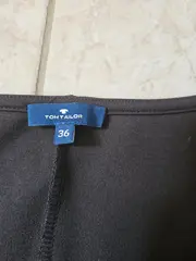 Vorschaubild 4 von Businesskleid Damen Gr. 36 Schwarz Elegant Etuikleid