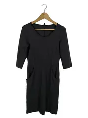 Vorschaubild 1 von Businesskleid Damen Gr. 36 Schwarz Elegant Etuikleid