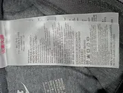 Vorschaubild 4 von AIR Kinder Leggings Grau 116 Sportlich Logo-Print Mädchen Hose