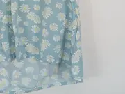 Vorschaubild 4 von Damen Top Blumenmuster Viskose Blau Gr. XS