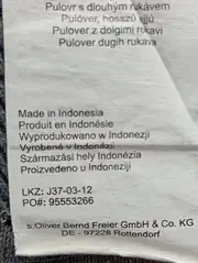 Vorschaubild 4 von Herren Pullover Grau Gr. S Casual Baumwolle Langarm