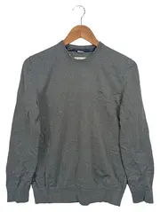 Vorschaubild 1 von Herren Pullover Grau Gr. S Casual Baumwolle Langarm