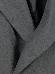 Vorschaubild 3 von Damen Mantel Gr. 42/XL Grau Klassisch Baumwolle