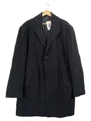 Vorschaubild 1 von Herren Wintermantel Klassisch Wolle Business Grau Gr. 58/4XL