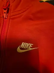 Vorschaubild 2 von Air Kapuzenpullover Hoodie Kinder Gr. 158/164 Rot Schwarz Weiß