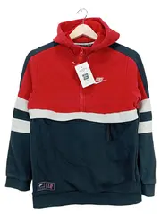 Vorschaubild 1 von Air Kapuzenpullover Hoodie Kinder Gr. 158/164 Rot Schwarz Weiß