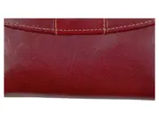 Vorschaubild 5 von Damen Geldbörse Leder Bordeaux Portemonnaie Münzfach Bügelverschluss Klassisch