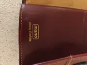 Vorschaubild 3 von Damen Geldbörse Leder Bordeaux Portemonnaie Münzfach Bügelverschluss Klassisch