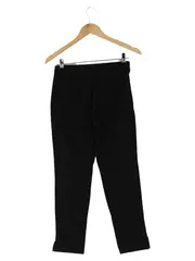 Vorschaubild 2 von Anzughose Damen XS 34 Schwarz Klassisch Elegant Baumwolle