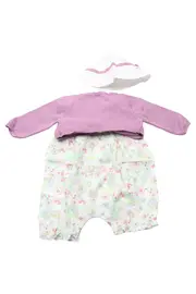 Vorschaubild 2 von Baby Set Kinder Gr. 62 Mehrfarbig Florales Muster Baumwolle
