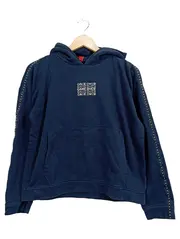 Vorschaubild 1 von Hoodie Kinder Gr. 164 Blau Game Over Nieten Kapuzenpullover