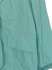 Vorschaubild 4 von Damen Blazer Sakko Gr. 34 XS Türkis Business Baumwolle