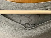 Vorschaubild 4 von InselLeben Damen Freizeitkleid Gr. 2XL/44 Grau Meliert Baumwolle