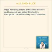 Vorschaubild 2 von Hörbuch Hape Kerkeling Der Junge muss an die frische Luft CD