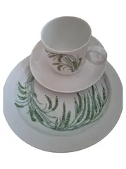 Vorschaubild 1 von Studio-Linie Tasse Untertasse Kuchenteller Retro Blumen Porzellan