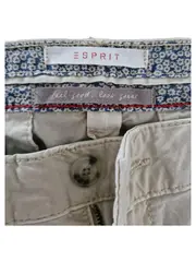 Vorschaubild 3 von Damen Hose Chino Stoffhose W32 L30 Gr 40 Beige Baumwolle Stretch Casual