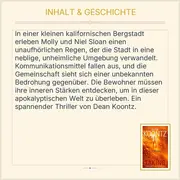 Vorschaubild 3 von The Taking von Dean Koontz Thriller Bestseller Taschenbuch Englisch